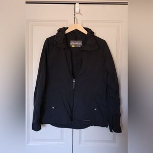 Black Hooded Jacket